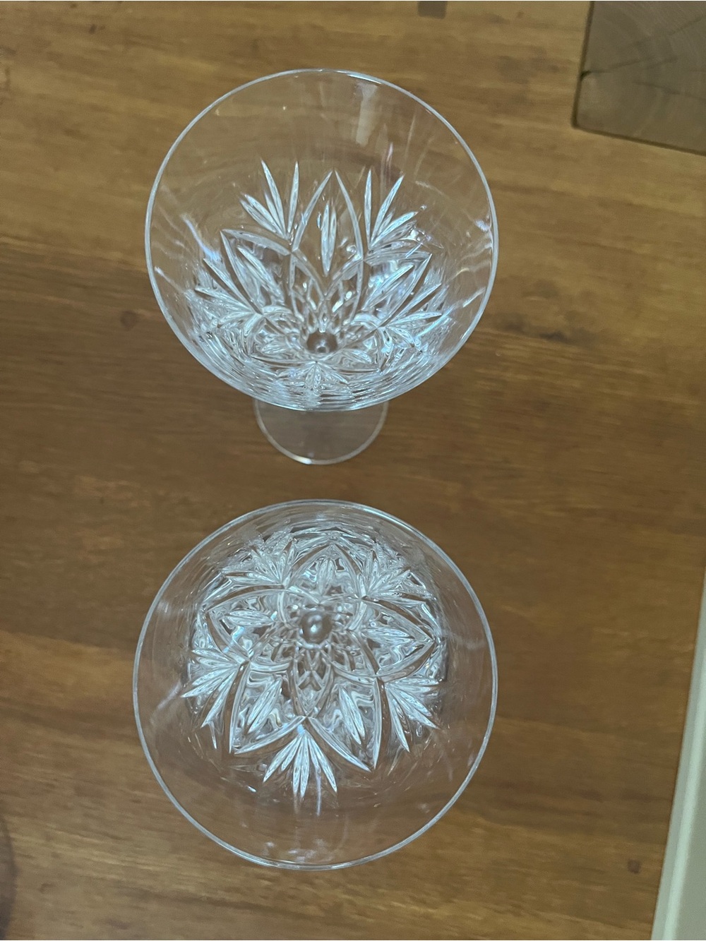 Waterford Crystal Clear Cut Crystal Flute Glasses - Picture 4 of 4